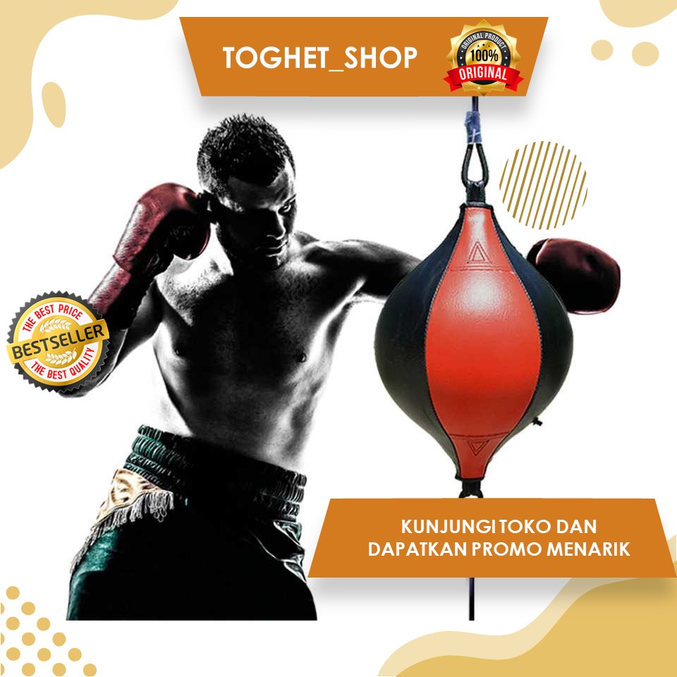 Alat Samsak Tinju Samsak Angin Berdiri Standing Latihan Untuk Olahraga Boxing Bela Diri Tendang