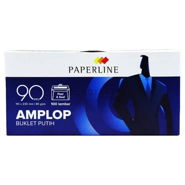

Amplop PAPERLINE putih 90 PPS 110x230mm