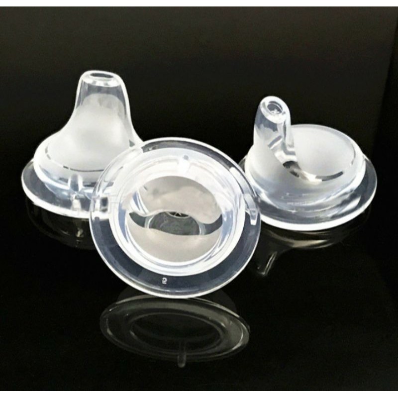 1pcs spout silikon sippy cup duckbill wideneck bisa utk avent , pigeon wide neck dll diameter 5cm