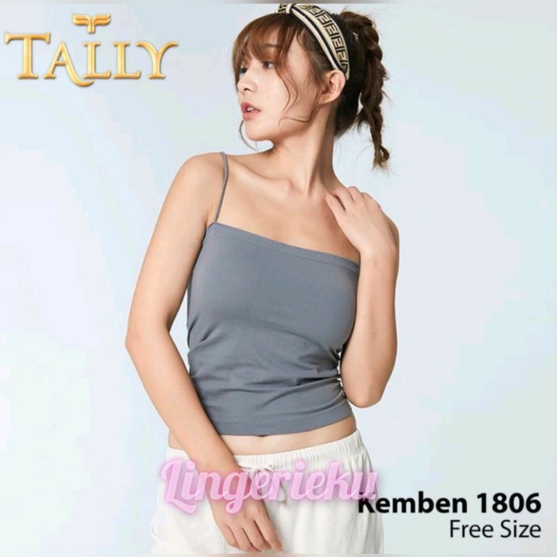 Tally 1806 Tanktop Kemben Bralette Wanita Tipe Panjang Fit L XL