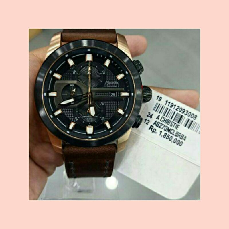 Jam Tangan Pria Alexandre Christie AC6270 ORIGINAL 100%