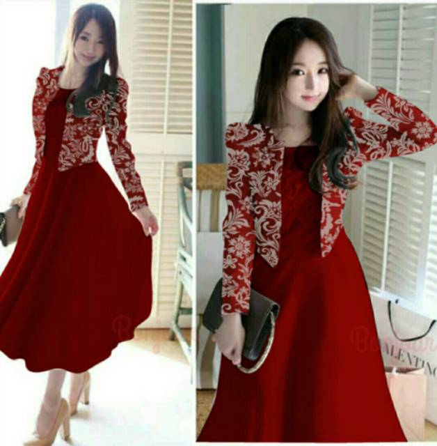 { THABI } 2IN1 SET FAMOUS / SATU SET PAKAIAN WANITA / SETELAN / STELAN DRESS KOREA / SET PAKAIAN WAN
