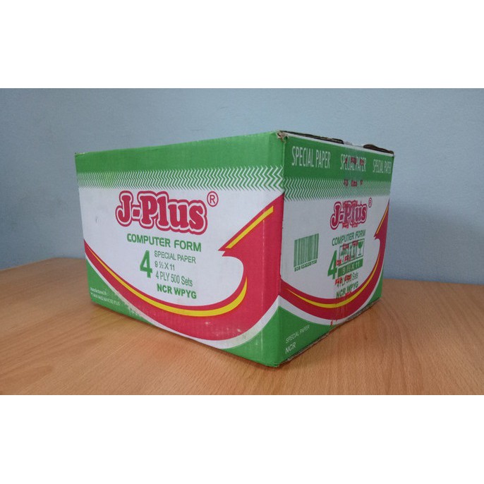 

KERTAS FAKTUR / CONTINUOUS FORM 4 PLY 9,5`X11 WPYG J-PLUS FULL
