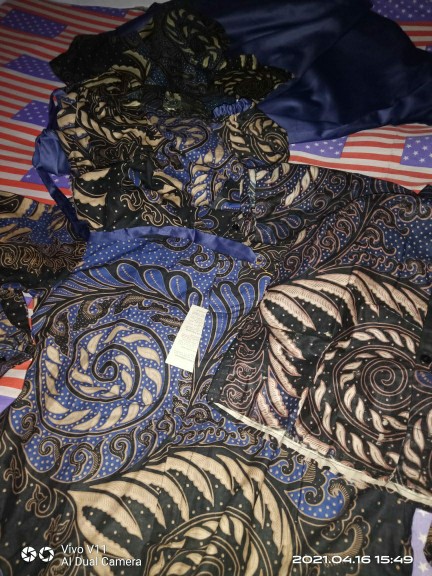 Hanggono Couple Ori Najwa/ Couple Batik / Gamis Batik Couple / Gamis Batik / Batik Couple /kemeja