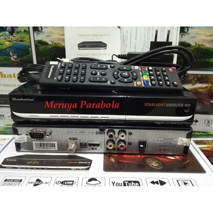 Promo Receiver Manhattan 6900 W   Wifi Built In  Diskon