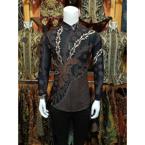 [BISA COD] KEMEJA BATIK PRIA SLIMFIT BAJU BATIK PREMIUM NEW PRODUK