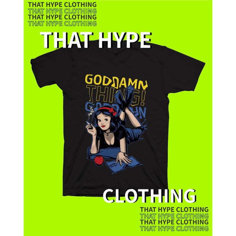 SNOW WHITE as Mia wallace t-shirt