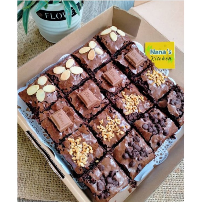 

Brownies Fudgy Sekat