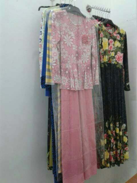 Mika Panjang BAJU GAMIS/ BAJU PESTA DISPLAY PELINDUNG DEBU