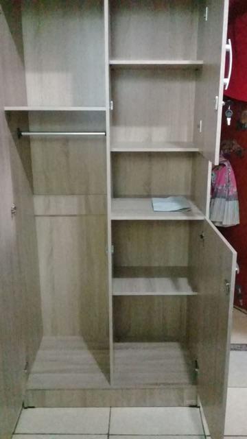 Lunar Lemari Pakaian 2 Pintu + Kaca Cermin Lpt 014 - Khusus Jabodetabek