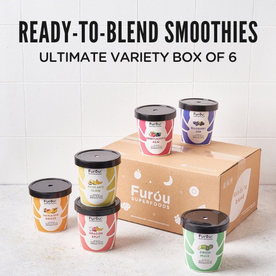 

Frozen Fruit Smoothie | Ultimate Variety Box of 6 | Ready-To-Blend