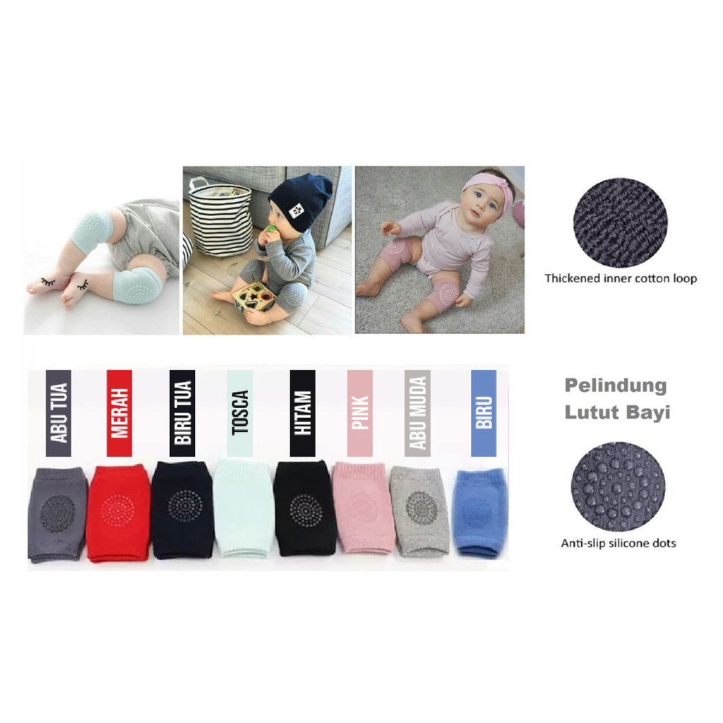 Pelindung lutut bayi / baby knee protector / baby knee pads CBKS LC