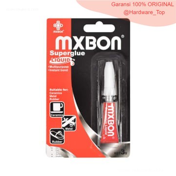 

ACE Mxbon SUPER GLUE Lem Super Lem Keramik Lem Karet Lem Super Nempel 3 Ml