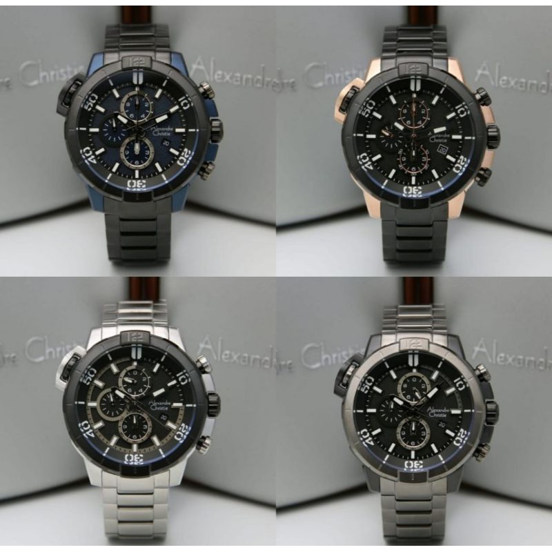 JAM TANGAN PRIA ALEXANDRE CHRISTIE  6554 AC 6554MC Ac 6554 ORIGINAL [ GARANSI RESMI 1 TAHUN ]