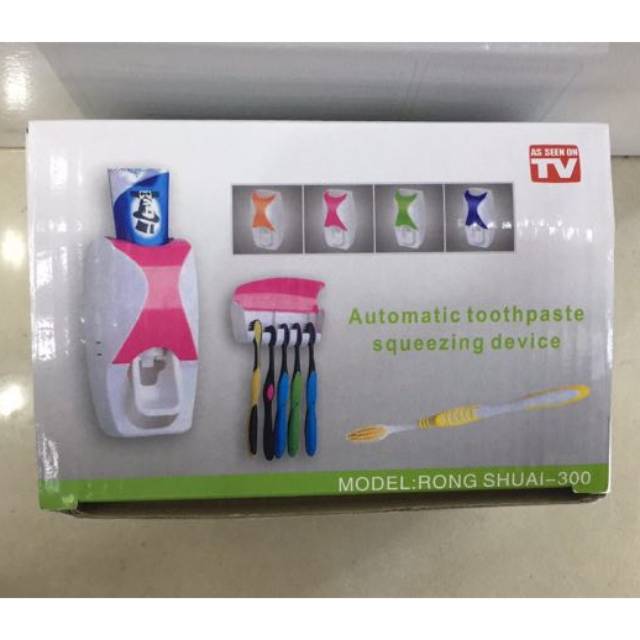 Toothpaste Dispenser Odol Otomatis Tempat sikat gigi Unik