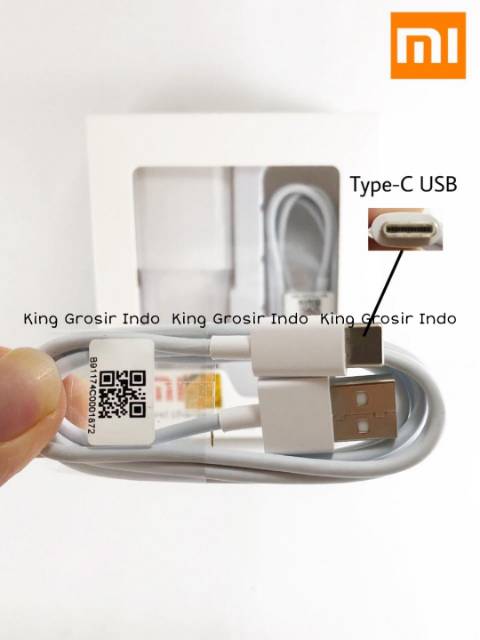 Charger Xiao Mi White Fast Charging 18 W Type C Original 100% Travel Charger Xiao Mi Type C Putih