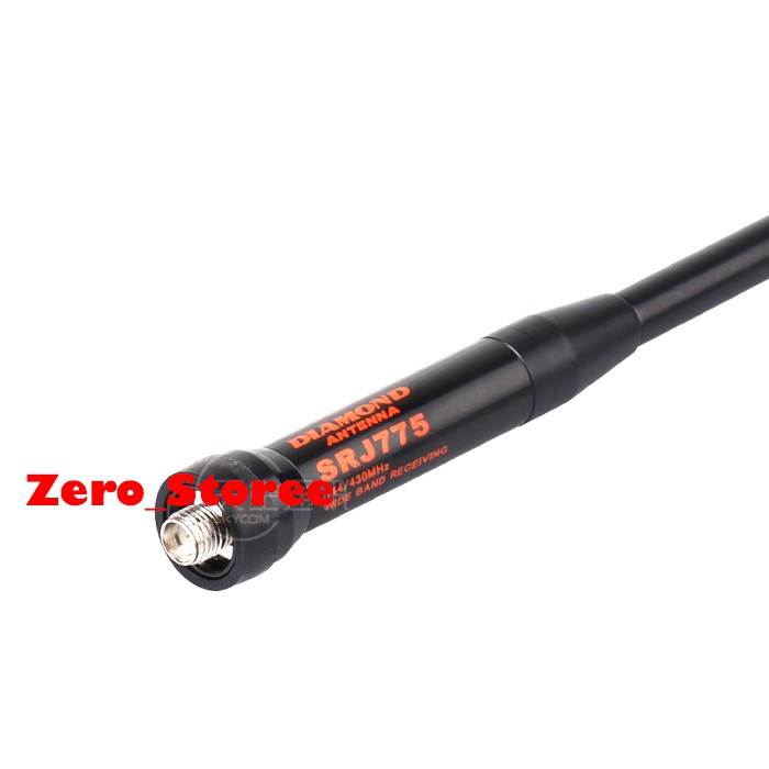 ASLI Antena Diamond SRJ775 SMA Female HT Dualband Antenna SRJ-775 SRJ 775 Dual Band Cewek