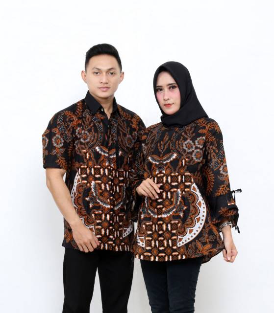 GROSIR BATIK BLOUSE VICTORIA m Atasan batik