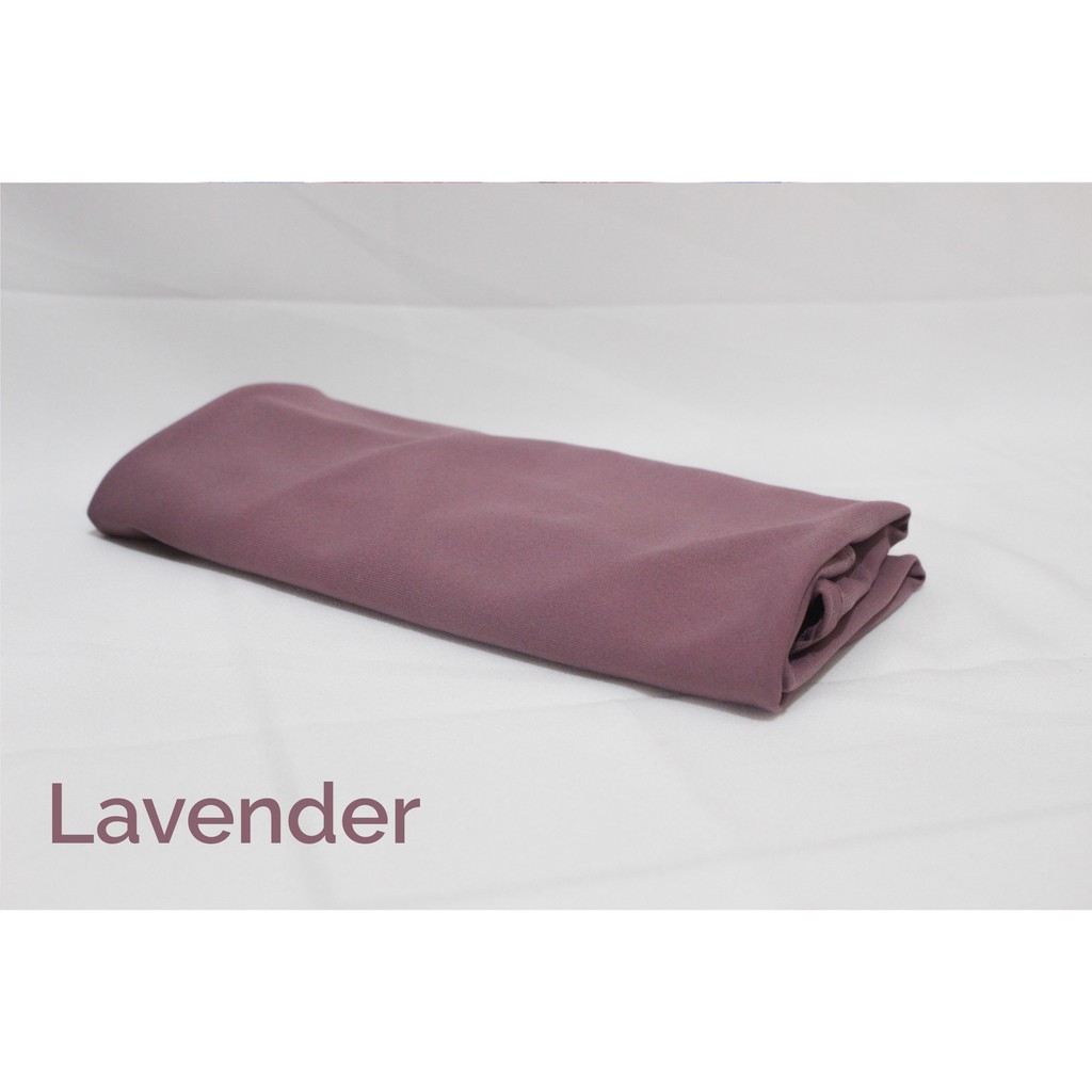 Hijab Sport Kerudung Olahraga Volly Sehari-hari Bahan Jersey-Lavender