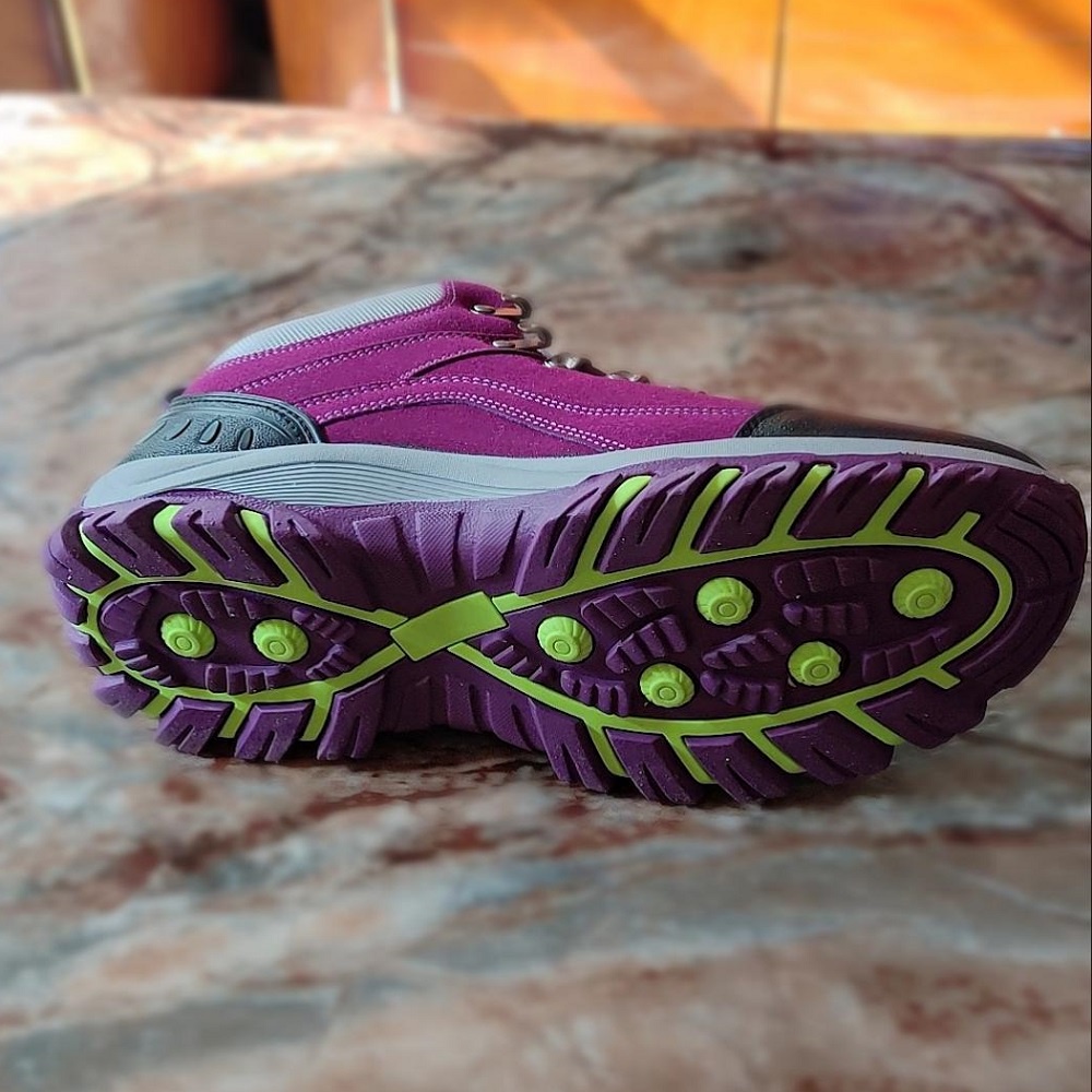 Sepatu Wanita Cewek Gunung Waterproof Sepatu Hiking Boots Sepatu Mendaki Sneaker Tali Olahraga Outdoor Trekking 138