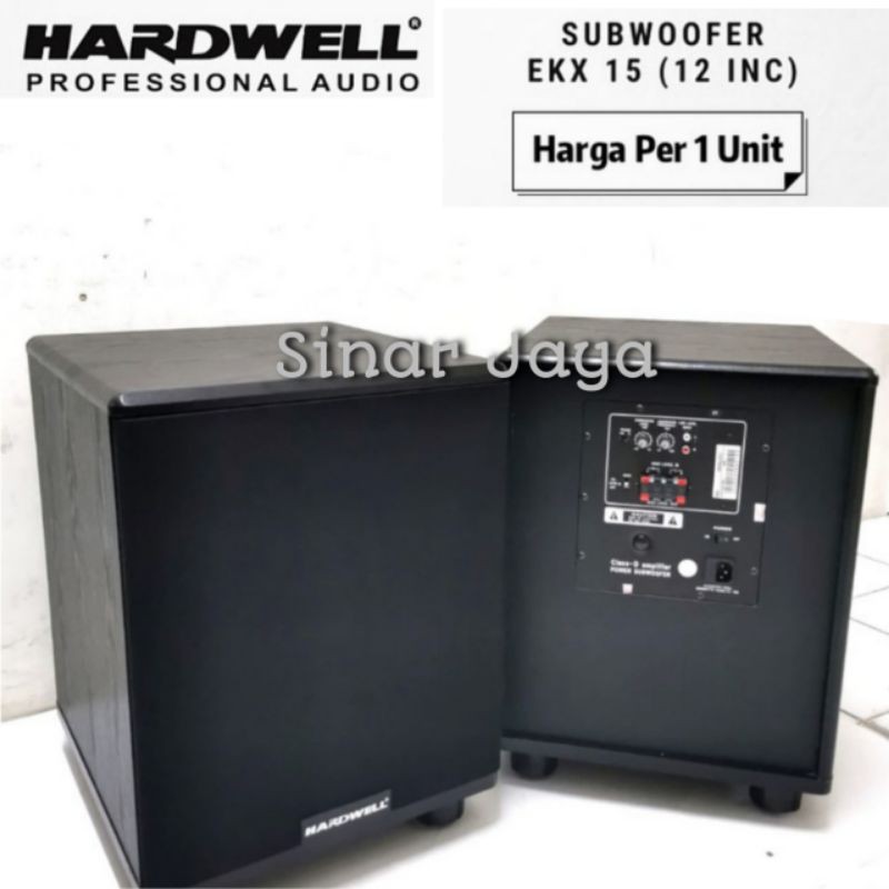 SUBWOOFER AKTIF 12 INCH HARDWELL EKX 12 ORIGINAL PRODUCT