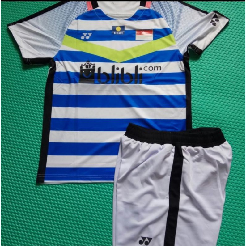 Kaos Badminton Minion 2018 Import set Grade Ori New Colour