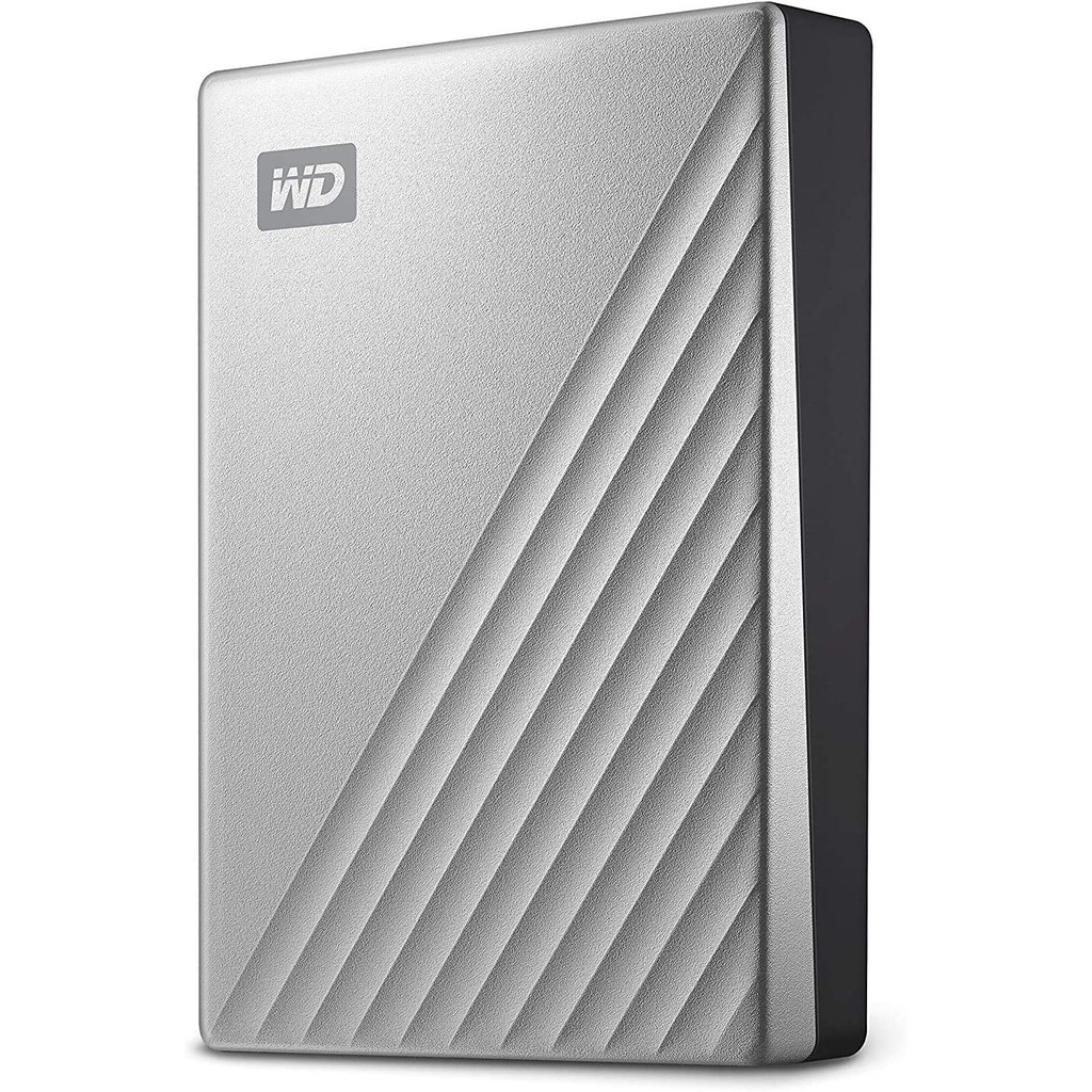 WD 1TB My Passport Ultra Type C Silver Portable External Hard Drive