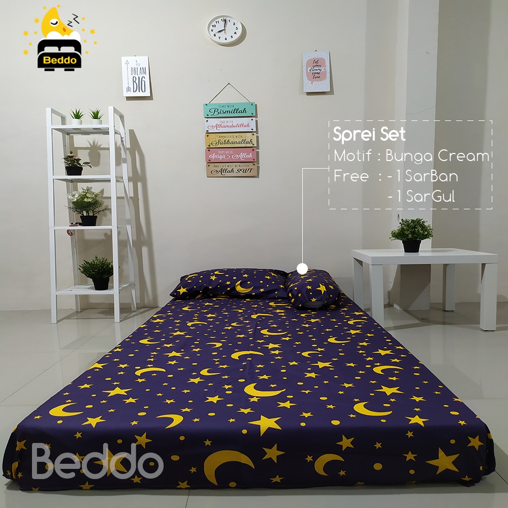 Sprei Karet 180x200 160x200 120x200 90x200