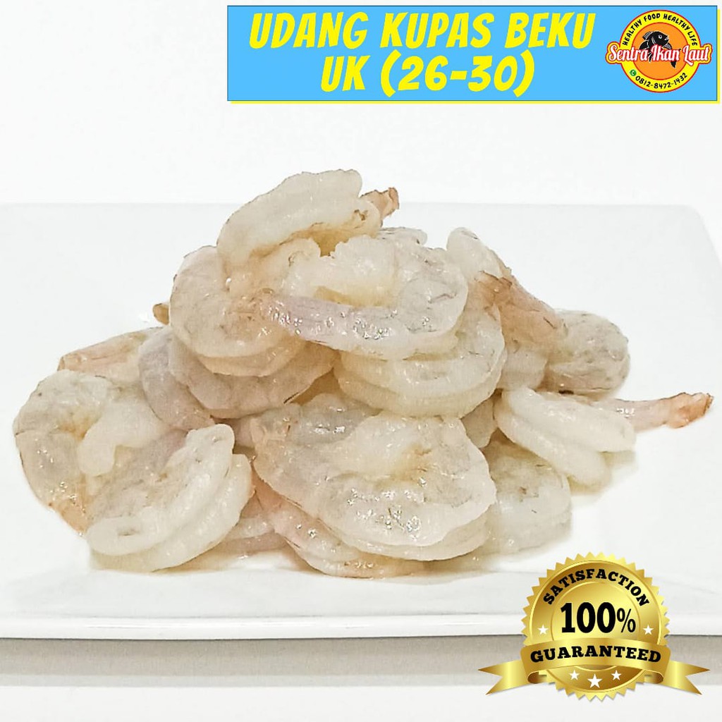 

Udang Vannamei Beku Ukuran 51-60 500g