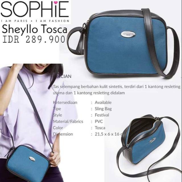 Tas Selempang Sophie Paris Sheyllo Tosca
