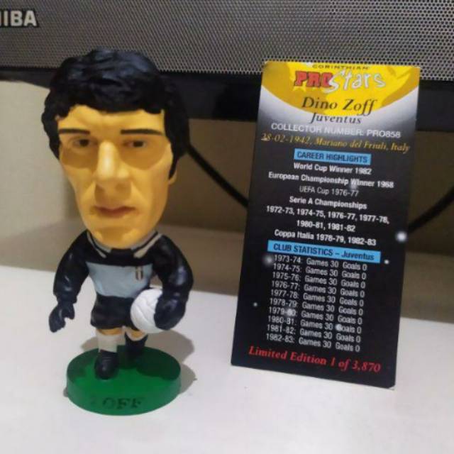 Dino Zoff - Juventus FC Legend - Prostar Prostars Corinthian Figure