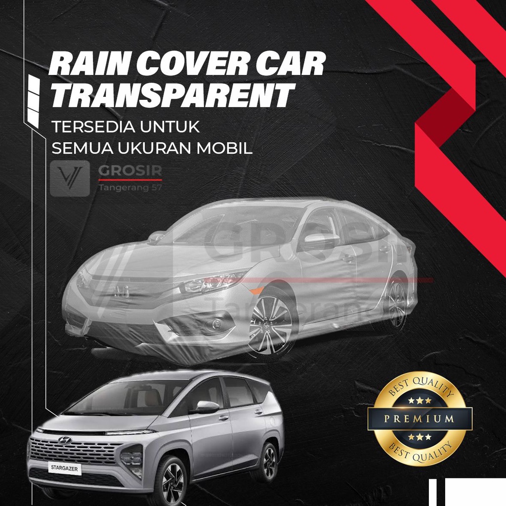 SARUNG TRANSPARAN HYUNDAI STARGAZER / BODY COVER HYUNDAI STARGAZER