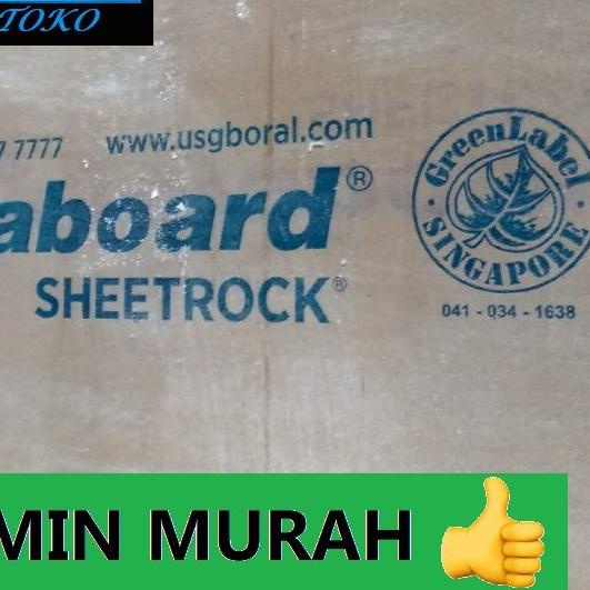 Gypsum 9mm Jayaboard / Gypsum 9mm Jaya Board Sheetrock USGboral