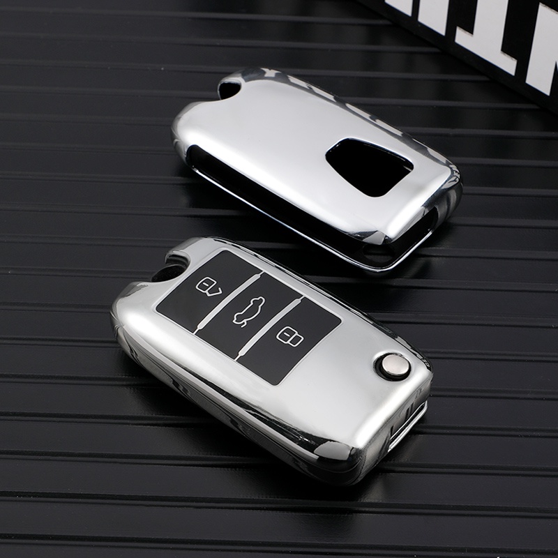 Untuk Roewe RX5 MG3 MG5 MG6 MG7 MG ZS GT GS 350 360 750 W5 Mobil Flip Key Case Cover Tas Shell Pelindung Gantungan Kunci Aksesoris