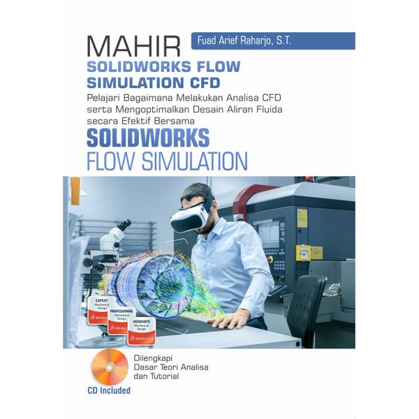 Buku Mahir Solidworks Flow Simulation CFD Pelajari Bagaimana Melakukan Analisa CFD - DIJAMIN ORI