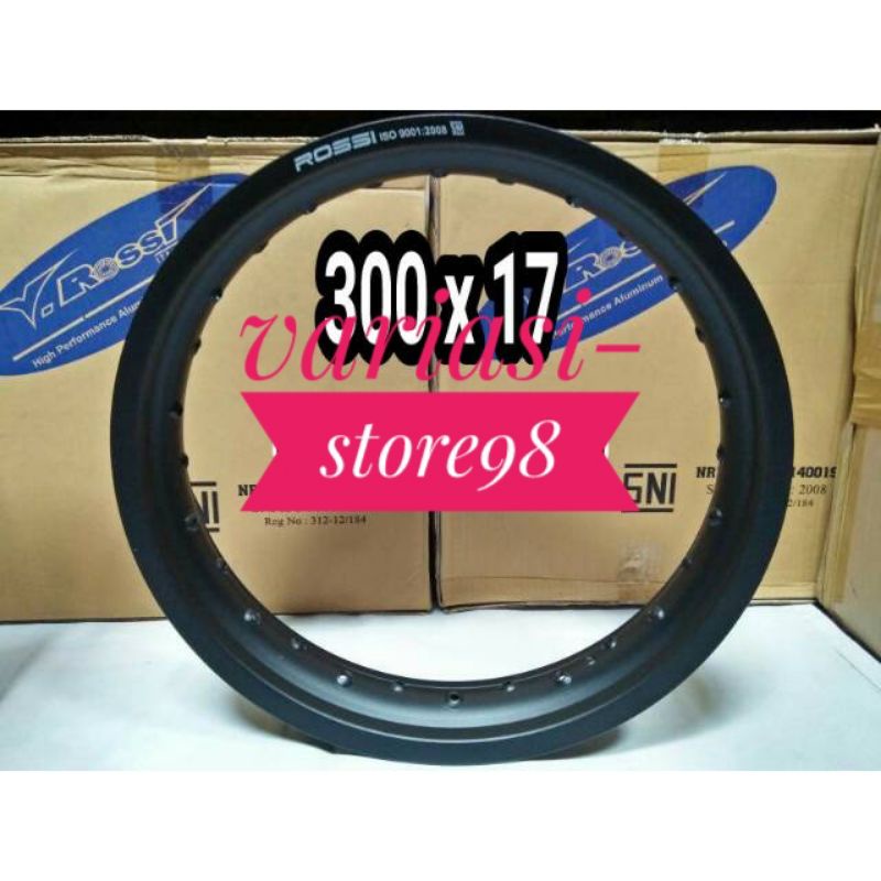 velg Rossi Lebar Ring 300 17 - Velg Rossi 300x17 1pcs