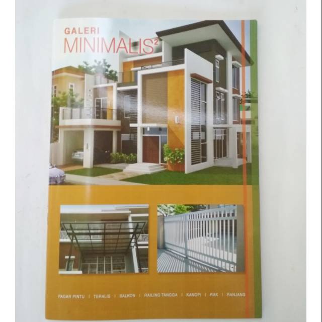 Jual Buku Katalog Tralis Pagar Canopy Balkon Railing Tangga Rak Ranjang