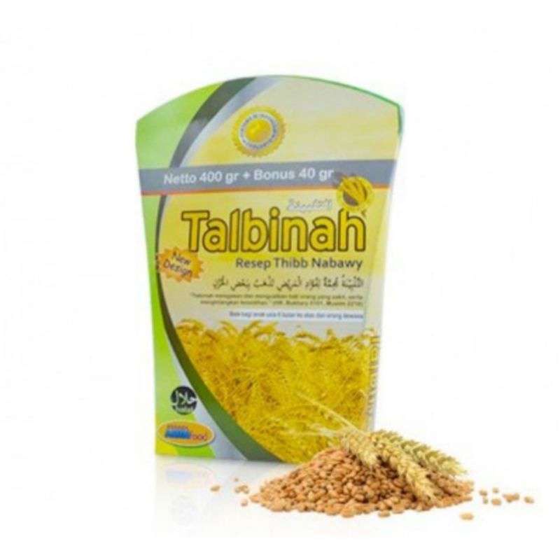 

Tepung Talbinah 400gr+40gr - Tepung Gandum Talbinah Resep Thibbun Nabawy Untuk Asam Lambung