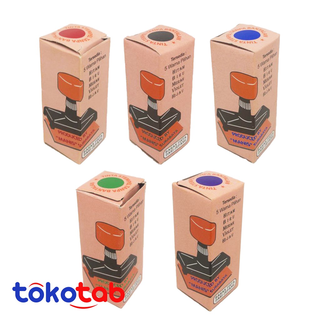 

Tinta Manis / Tinta Stempel Otomatis (Untuk Stempel tanpa bantalan)