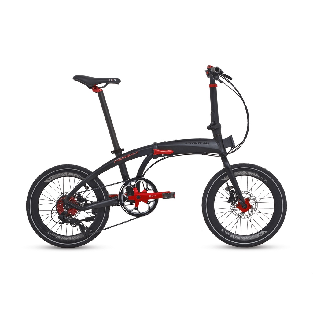 SEPEDA LIPAT PACIFIC NORIS PRO X 20” FRAME ALLOY 8 SPEED HYDRAULIC DISC BRAKE BICYCLE FOLDING BIKE