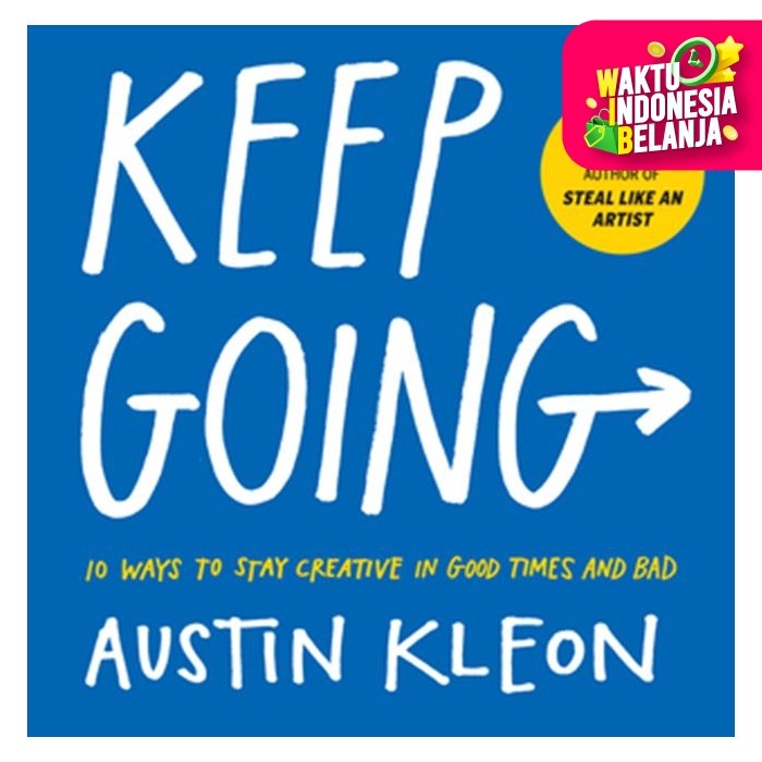 Buku Keep Going - Austin Kleon