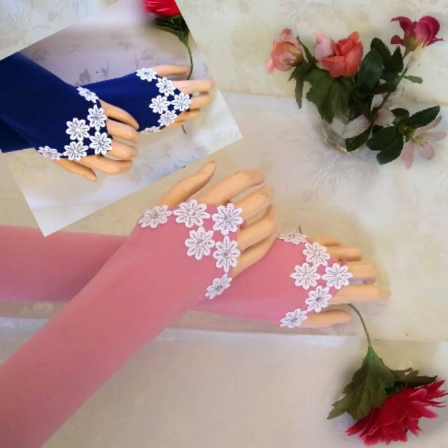 MANSET TANGAN/HANDSOCK FLOWER FULL/HANDSOCK CINCIN