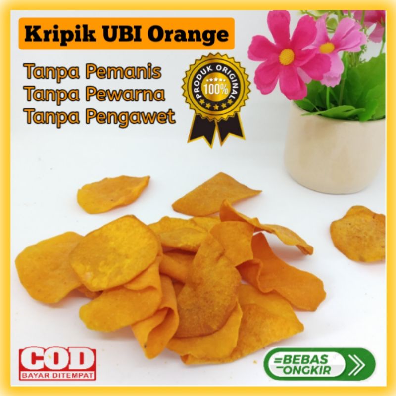 

keripik ubi orange