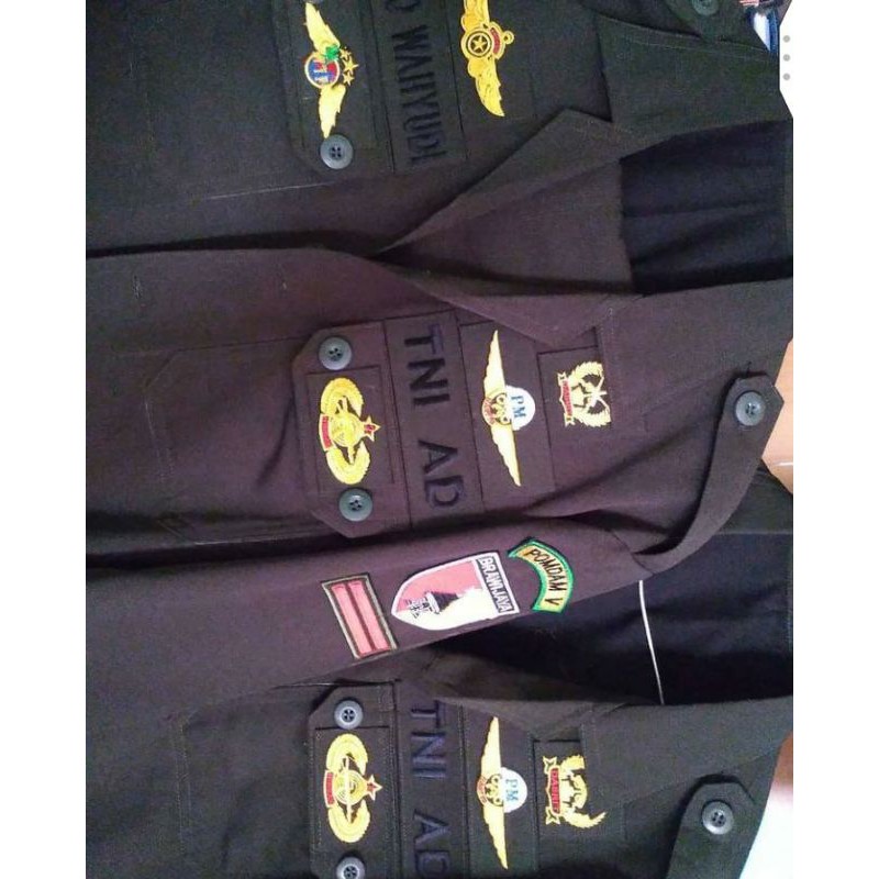 seragam polisi militer pdl II O