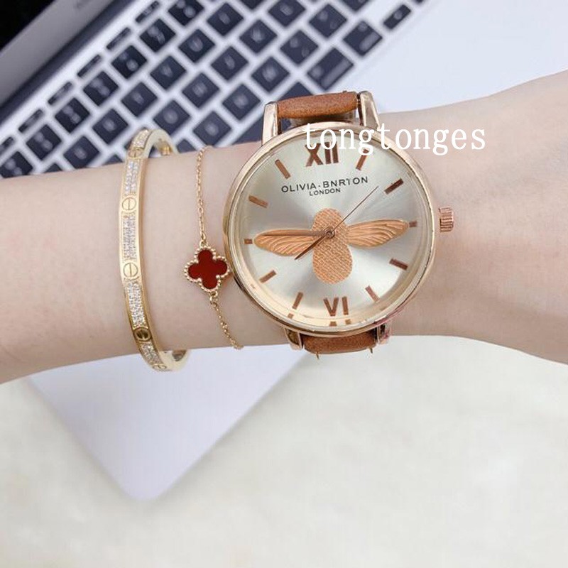 ✅[COD] JAM TANGAN WANITA KULIT FASHION MURAH WATCH