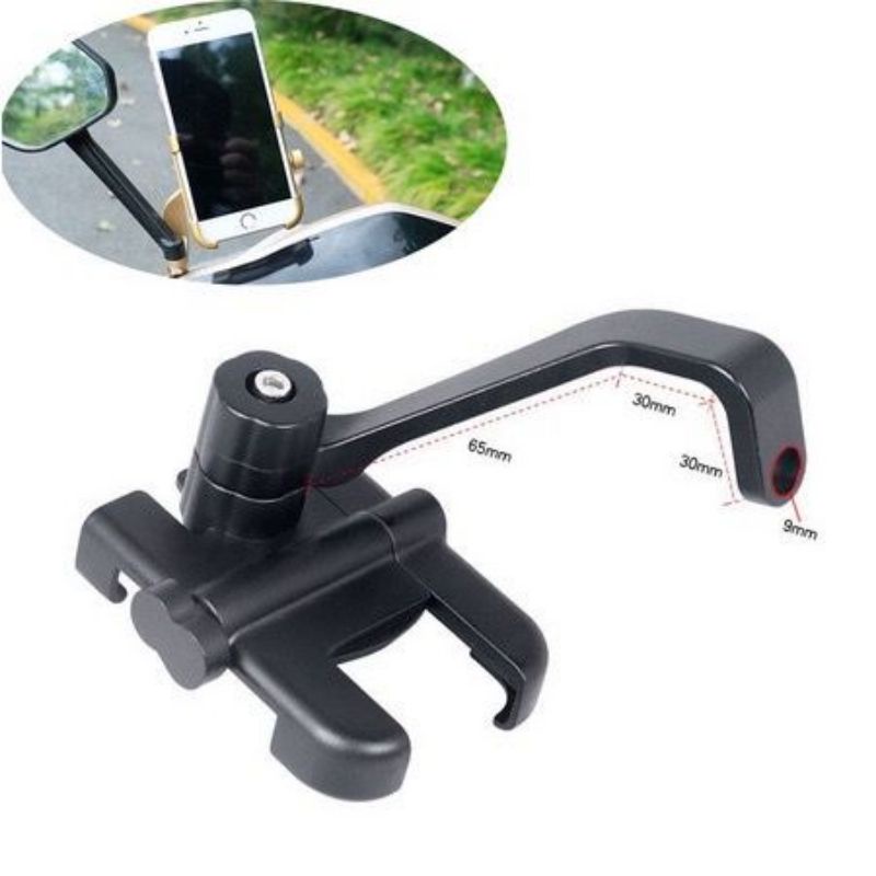 HOLDER HP MOTOR SPION BESI KUAT HM20 PHONE HOLDER MOTOR SPION DUDUKAN HP MOTOR UNIVERSAL HOLDER MOTOR OJOLHolder/ Hp Motor HM20 Bahan Besi Universal Phone Holder Breket Sepeda Motor