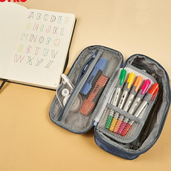 

Office & Stationery | Alat Tulis | Joyko Pc5004 Pencil Case Dompet Tempat Pensil Besar | Best Seller