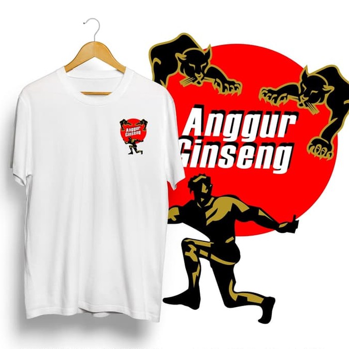 Hot Kaos Baju Obral Combed 30 Distro Anggur Ginseng Orang Tua Polos Custom |