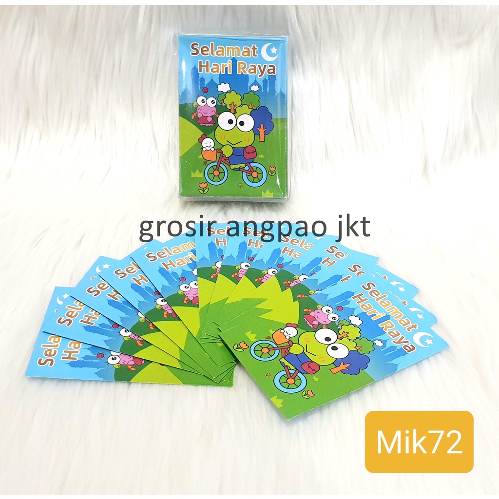 

ANGPAO AMPLOP LEBARAN IDUL FITRI MURAH MERIAH READY STOCK KOTAK MIKA ISI 50 LEMBAR MIK72