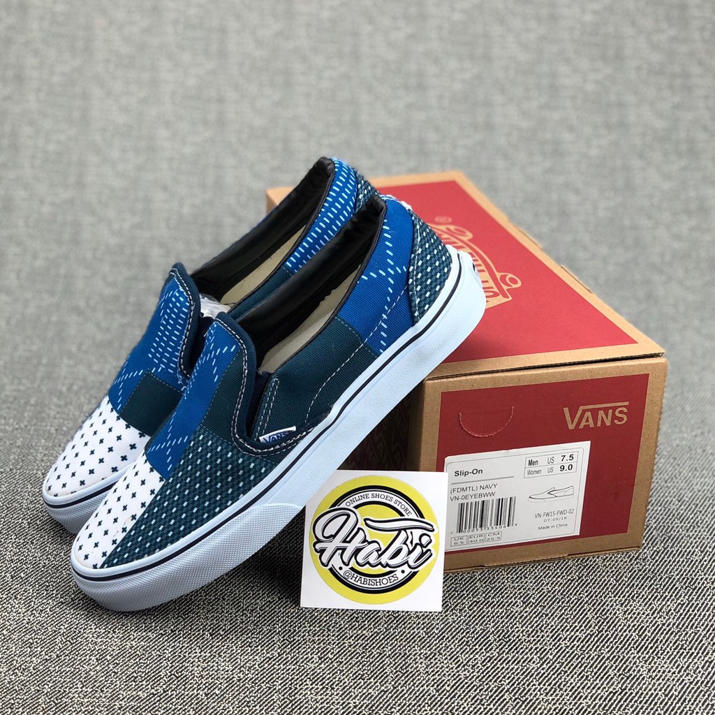 vans fdmtl slip on